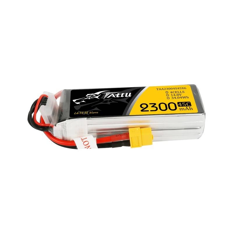 E-shop Gens Ace LiPo Tattu Serie 4S 2300mAh 14,8 V 4S1P 75C XT60 Plug