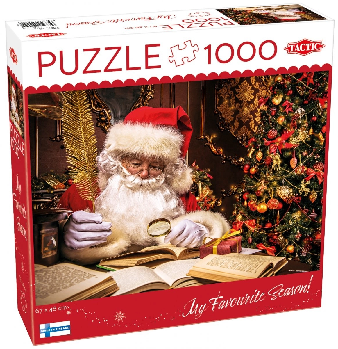Puzzle 1000 dielikov – Santa Claus u seba doma