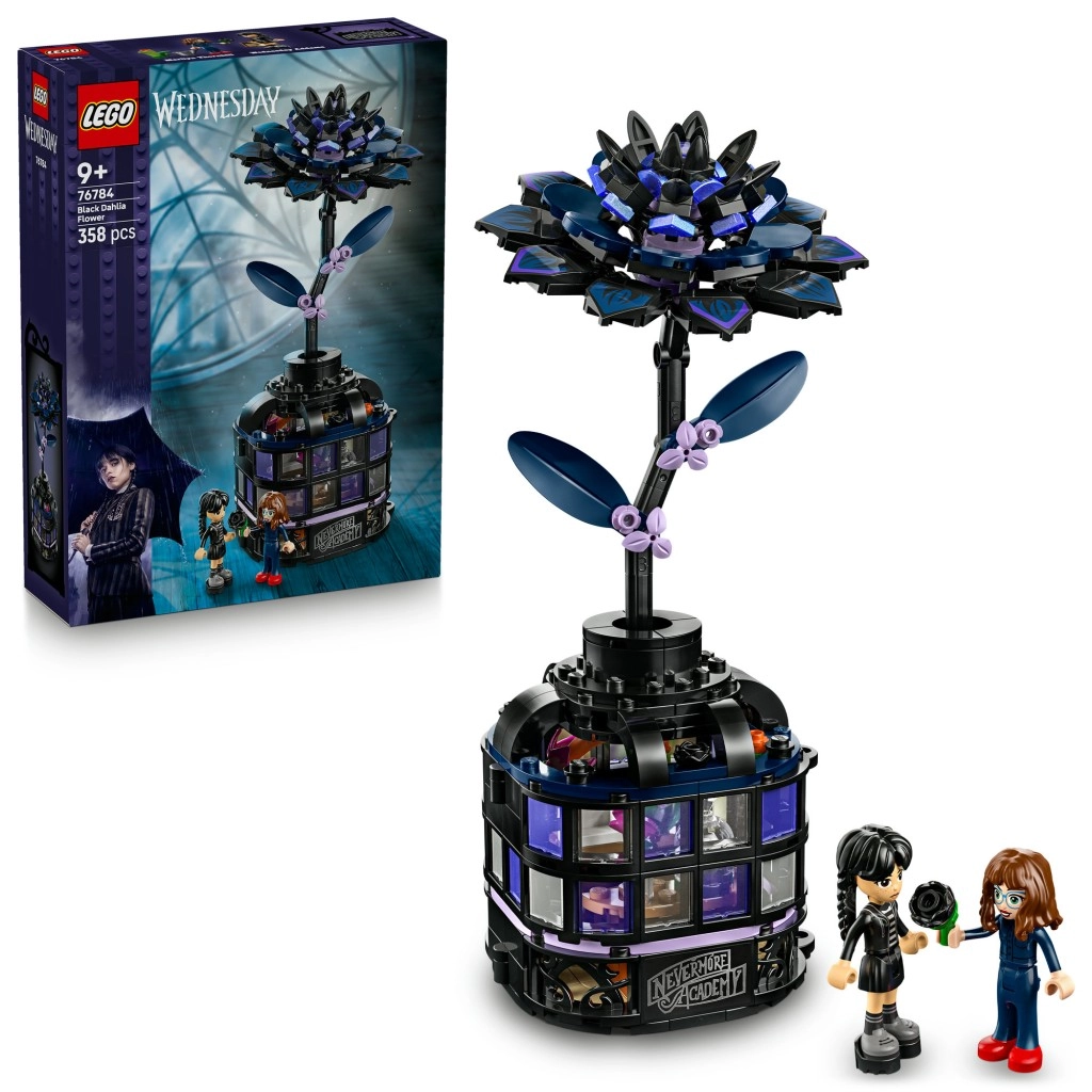 E-shop LEGO® Wednesday 76784 Čierna georgína