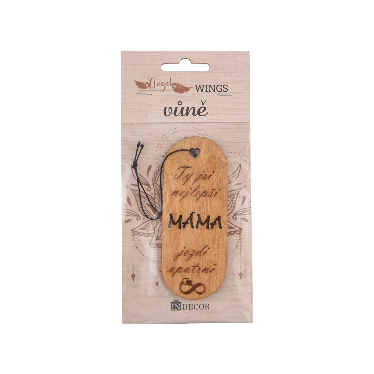 E-shop Vonná drevená dekorácia „Ty si najlepšia mama“