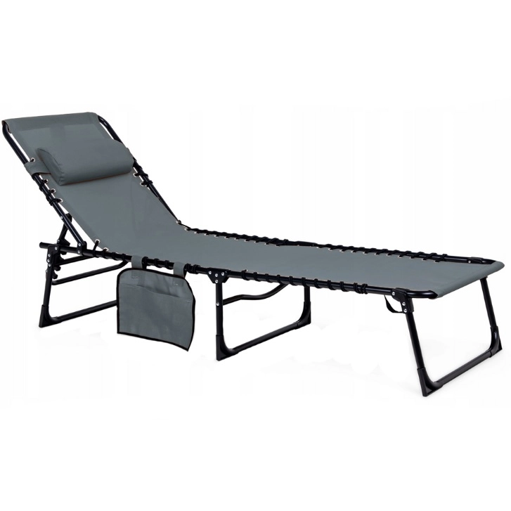 E-shop Skladacie ležadlo Oasis Black