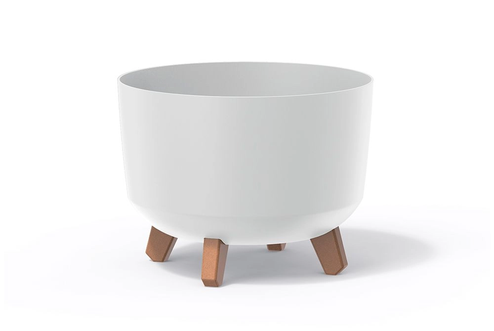E-shop PROSPERPLAST Kvetináč GRACIA 33,9cm biely