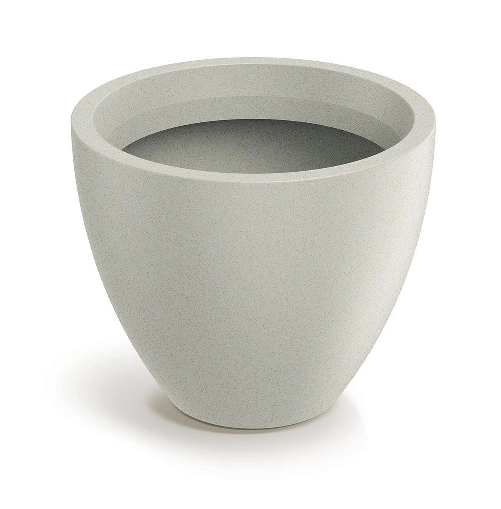 E-shop Prosperplast Plastový květináč MOLIOS ROUNDAS pískový, 47 cm