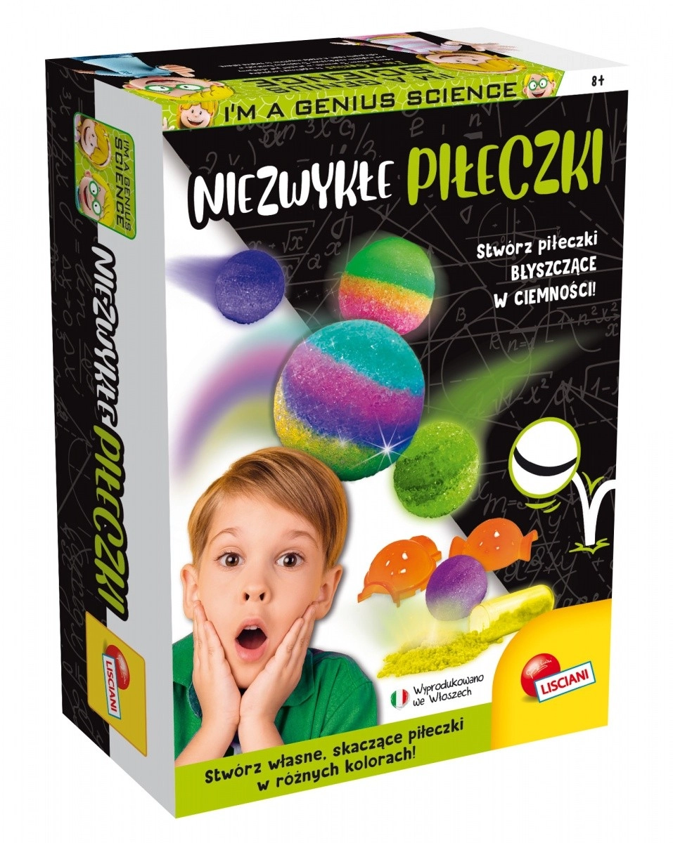 E-shop Lisciani Vědecká sada Jsem génius - úžasné míčky