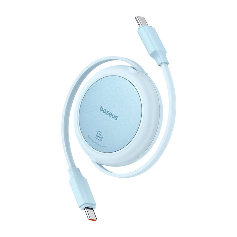 Baseus Free2Pull Mini USB‑C na USB‑C 60W kábel 1 m – Modrá