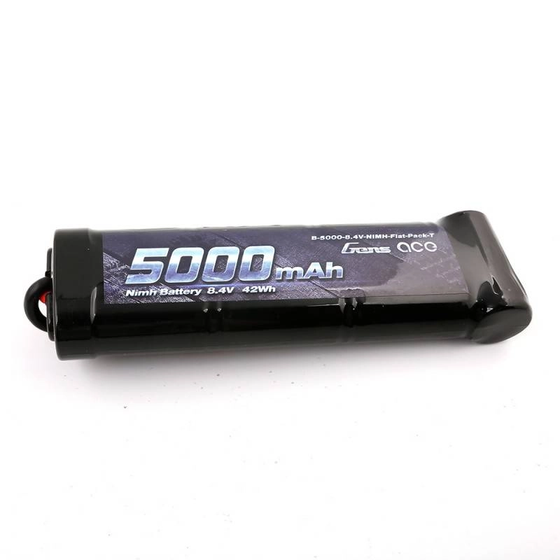 E-shop Gens Ace NiMH akumulátor 5000 mAh 8,4 V Hump s konektorom T-Dean pre RC autá