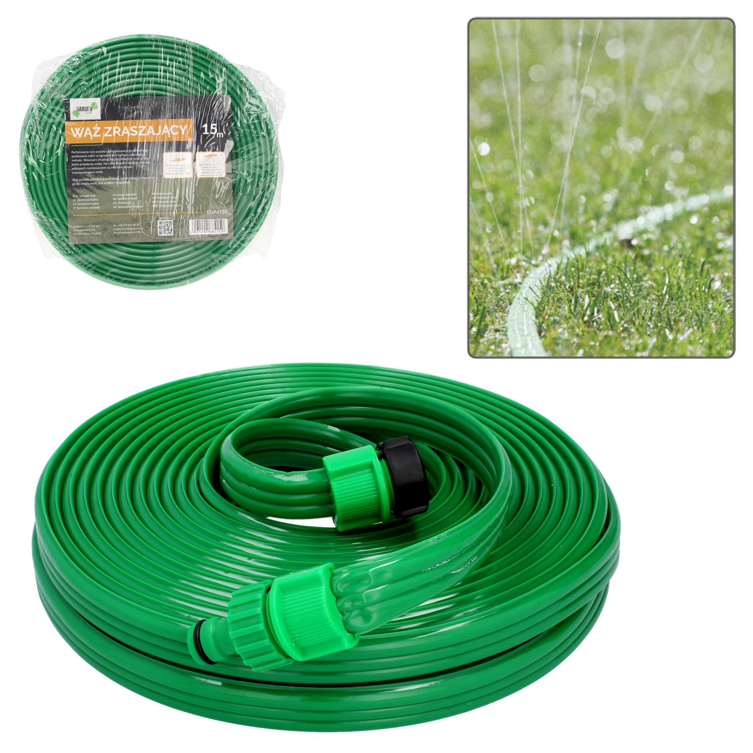 Garden Line POSTREKOVACIA HADICA 15 M bal=4 ks. *4150