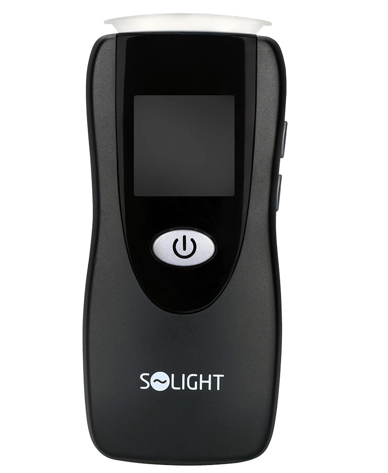 Solight profesionálny bezkontaktný alkohol tester so senzorom Fuel Cell (0–5 ‰ BAC) - 1 kus