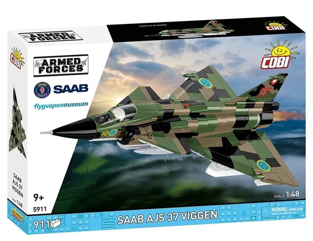 E-shop Cobi 5911 Armed Forces SAAB AJS37 VIGGEN, 1:48, 911 k