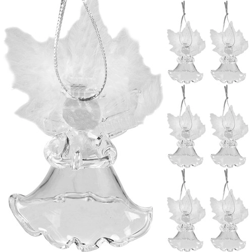 E-shop Ruhhy 22497 Vianočné ozdoby anjeli 6 ks
