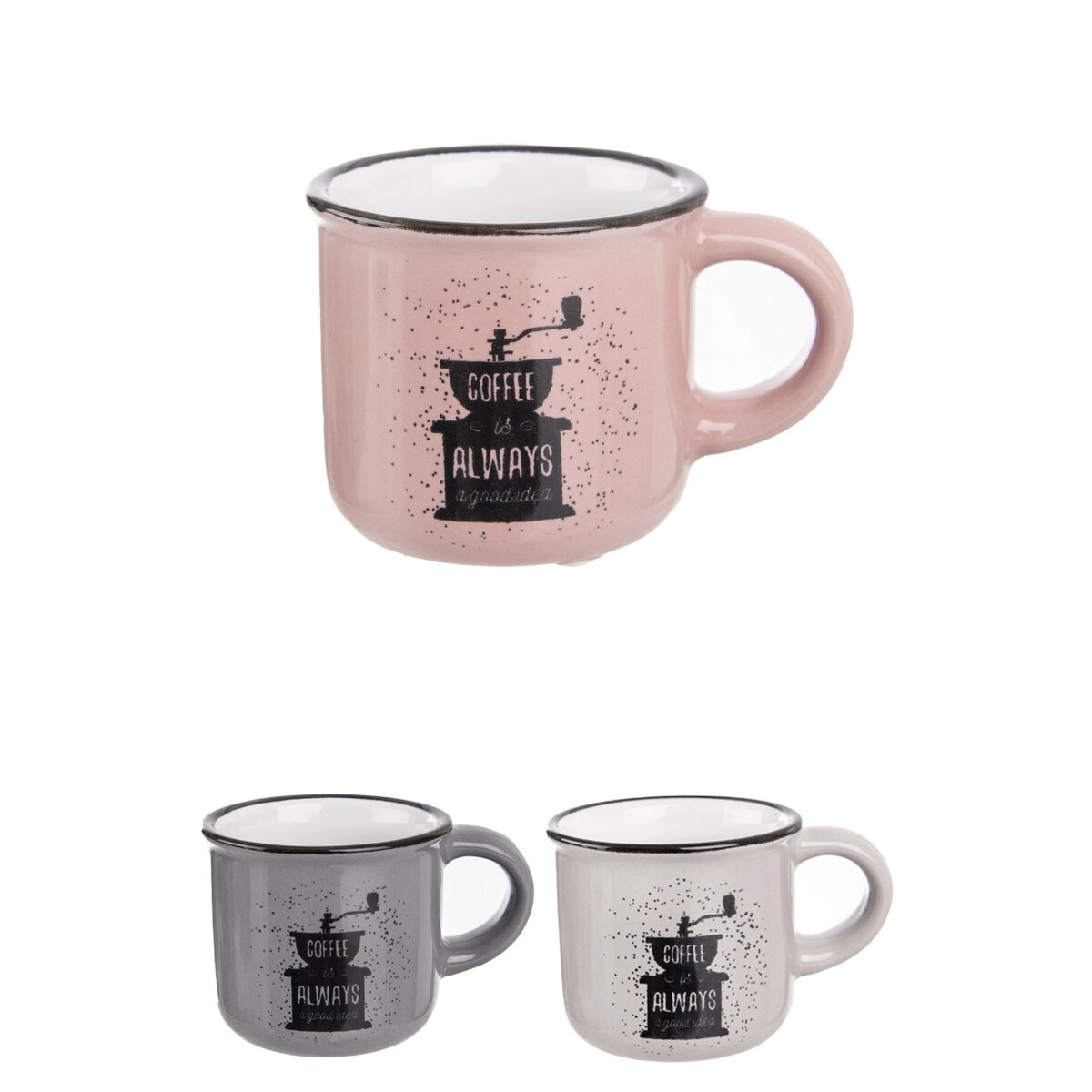 E-shop Orion hrnček keramický Good idea 90 ml