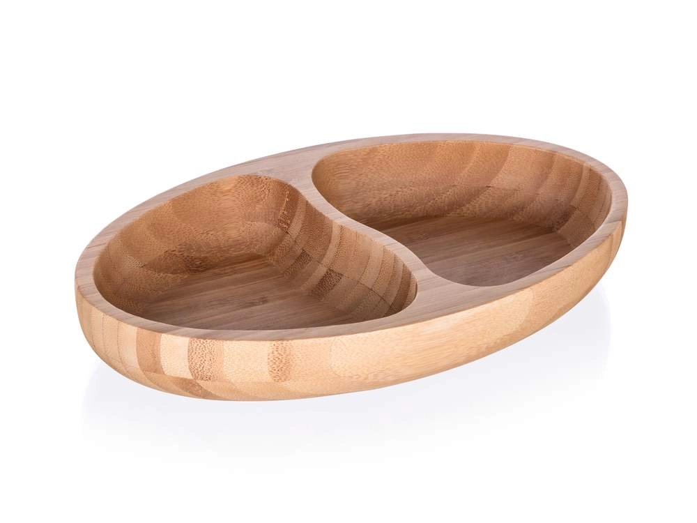 E-shop Banquet Servírovacia miska BRILLANTE Bamboo 24x13,5x4 cm
