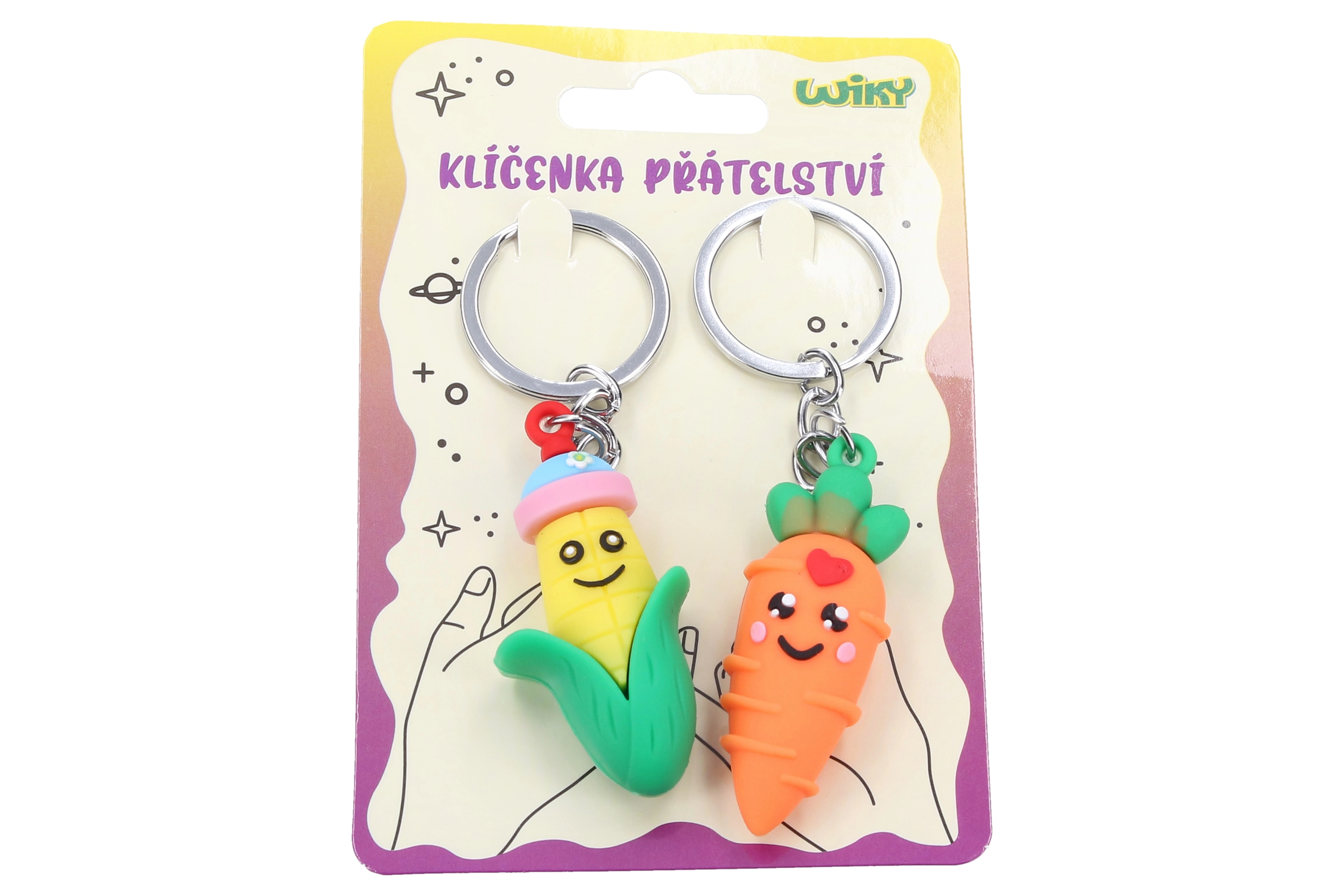 E-shop Prívesok na kľúče Zelenina 2 ks