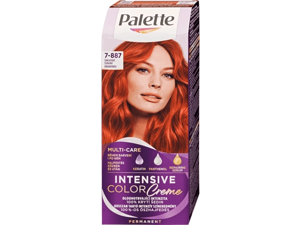 E-shop Schwarzkopf Palette Intensive Color Creme 7-887 Scarlet Red RV6