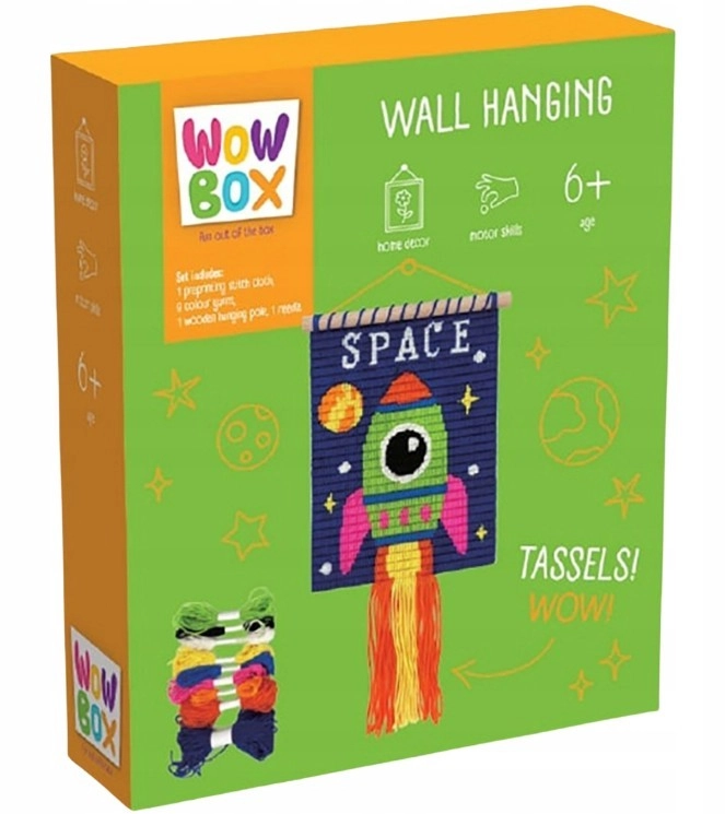 E-shop Makramový set Raketa WOW BOX