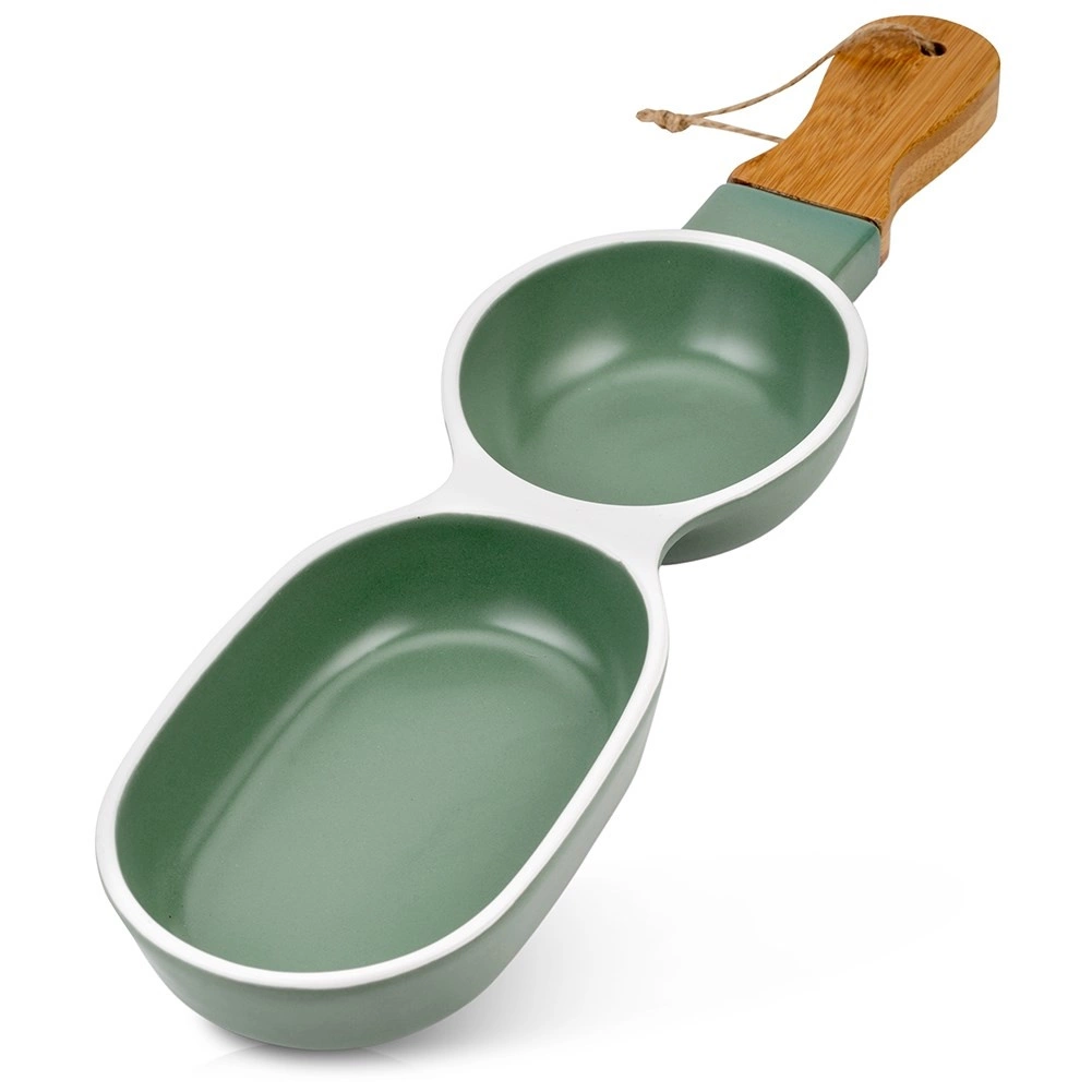 Porcelánový tanier na predjedlá TERRESTRIAL 39 × 10 cm