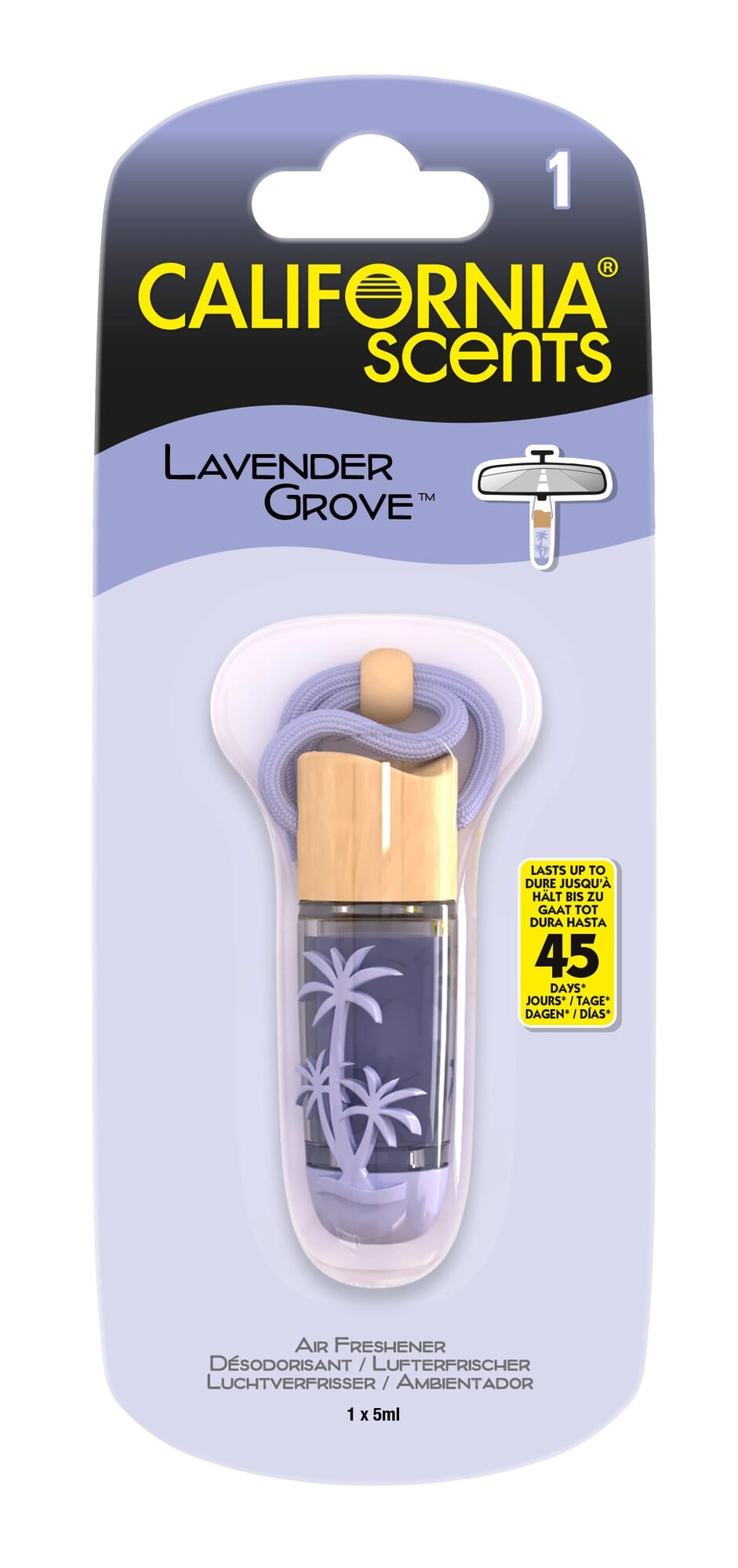 E-shop California Scents Lavender Grove – vôňa do auta a interiéru (24 ks)