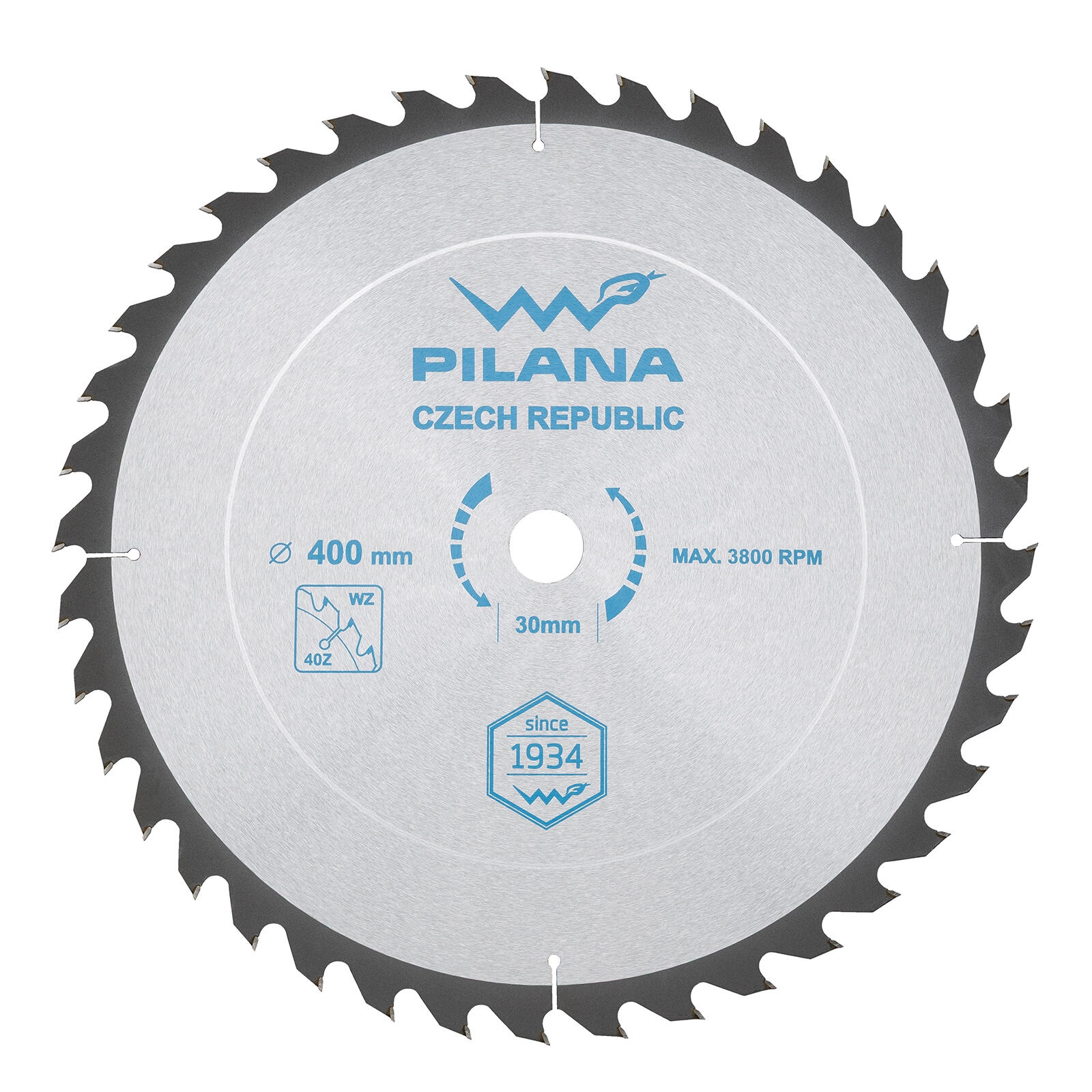 E-shop Pílový kotúč PILANA SK 5255 WZ 400 mm, 40 zubov, 30 mm