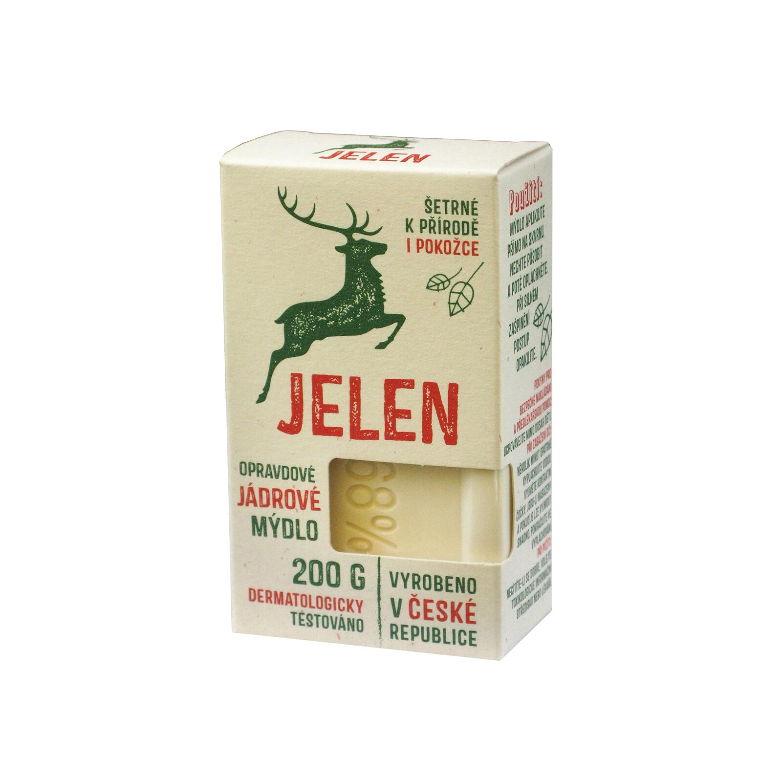 E-shop Jadrové mydlo Jelen 200 g