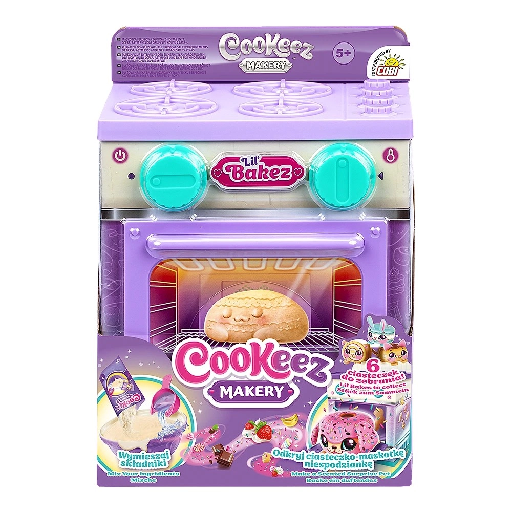 E-shop Kreatívna sada COOKEEZ MAKERY – magická rúra na pečenie plyšákov
