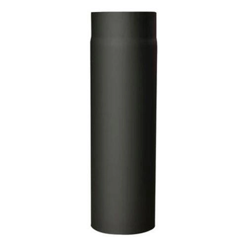 E-shop Dymová rúrka s otvorom 120 mm, dĺžka 250 mm, čierna