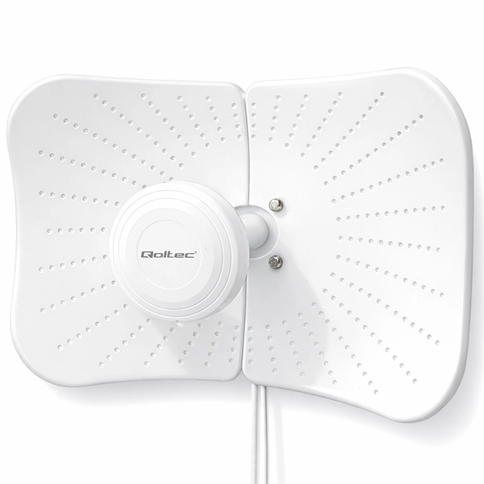 E-shop Qoltec smerová parabolická anténa 4G/5G LTE 2×19 dBi, N female, IP67, kábel 5 m