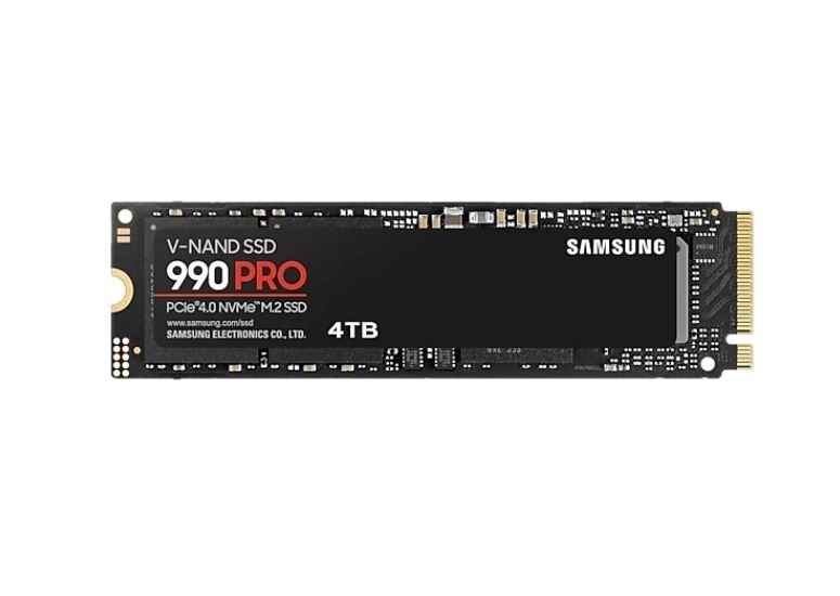 Samsung 990 PRO V-NAND SSD 4TB PCIe 4.0 NVMe M.2