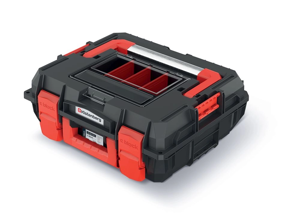 E-shop Kistenberg Kufor na náradie C Block Alu Log 45 x 38 x 16,8 cm KXCA454015-S411