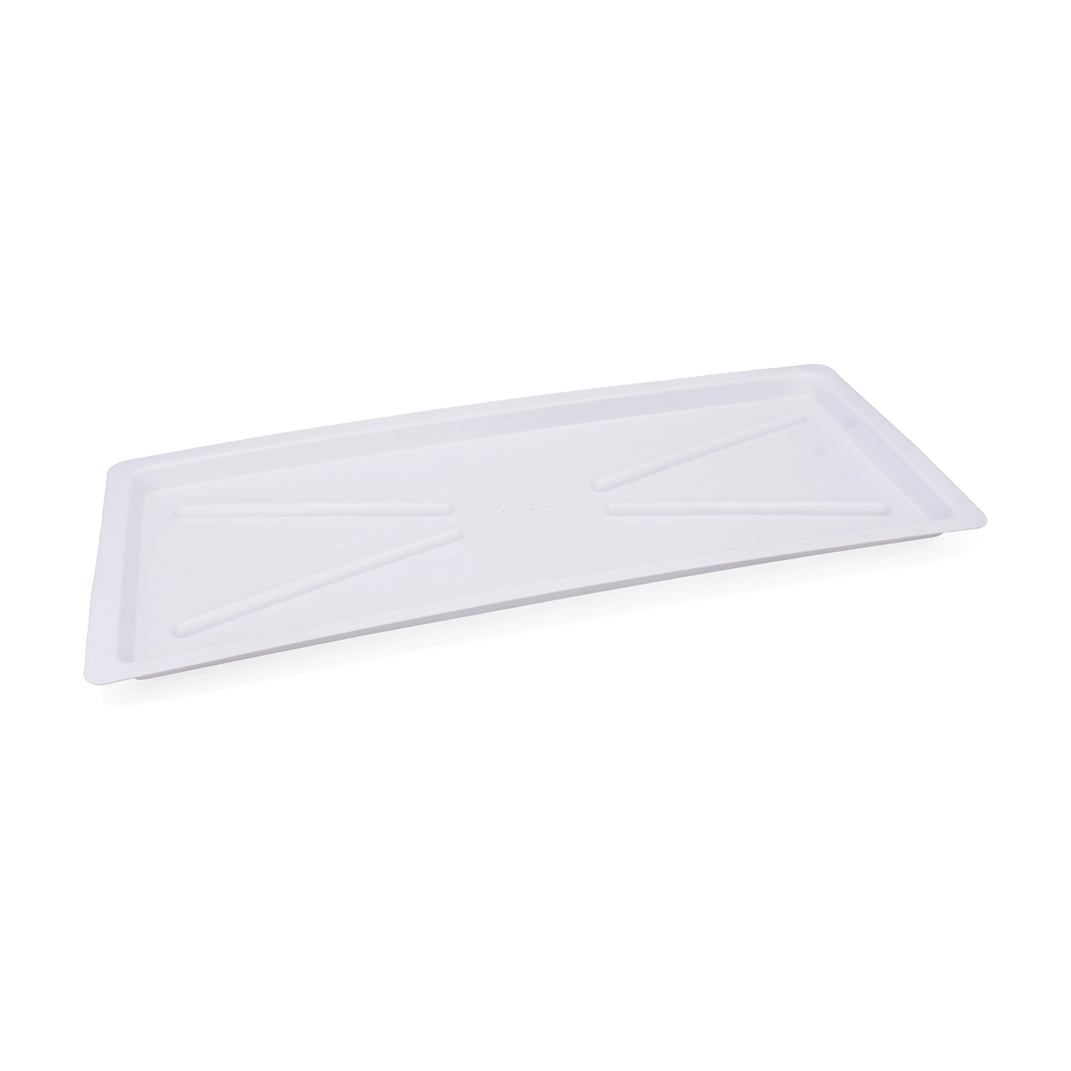 Biela odkvapkávacia miska pod odkvapávač riadu 60 cm