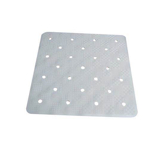 E-shop Gumová podložka do sprchy 54 × 54 cm s kolieskami