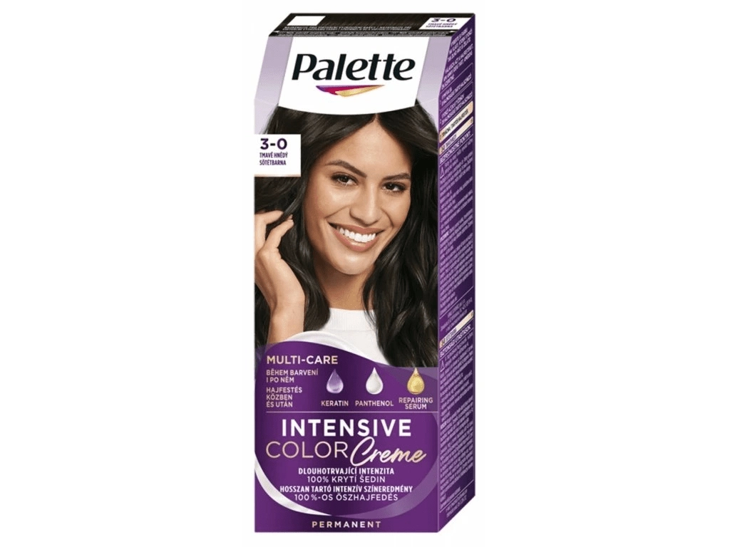 E-shop Schwarzkopf Palette Intensive Color Creme N2 tmavohnedý
