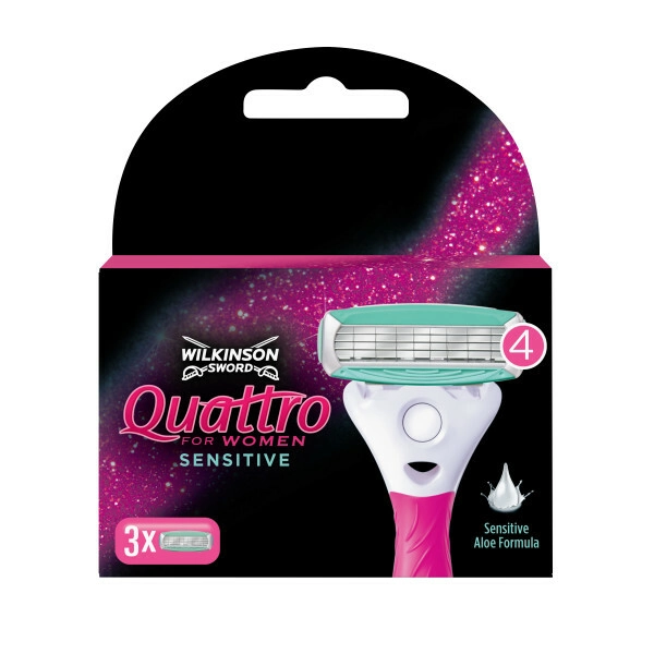 E-shop Wilkinson Sword Quattro for Women 3 ks