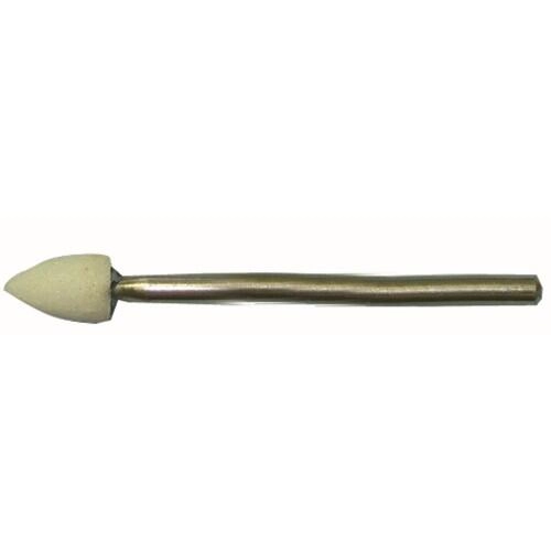 E-shop Oválne brúsne teliesko 6 × 10 mm so stopkou 3 mm, zrnitosť 80