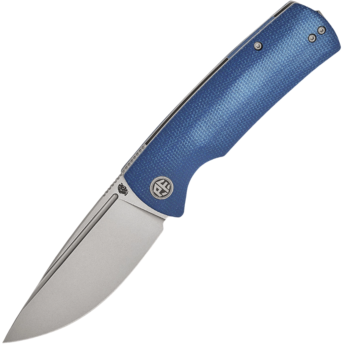 E-shop Petrified Fish PFP01 Beluga Stonewash K110 Blue Micarta PFP01BMWW