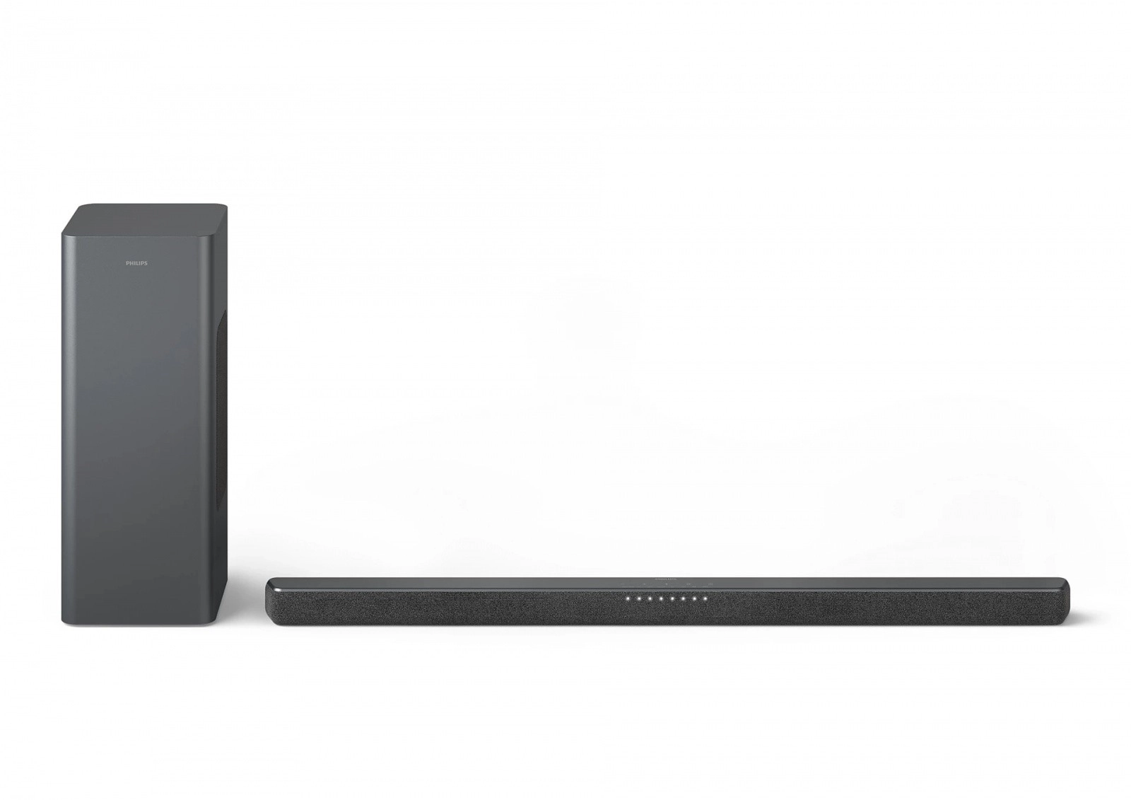 Soundbar 2.1 s bezdrôtovým subwooferom
