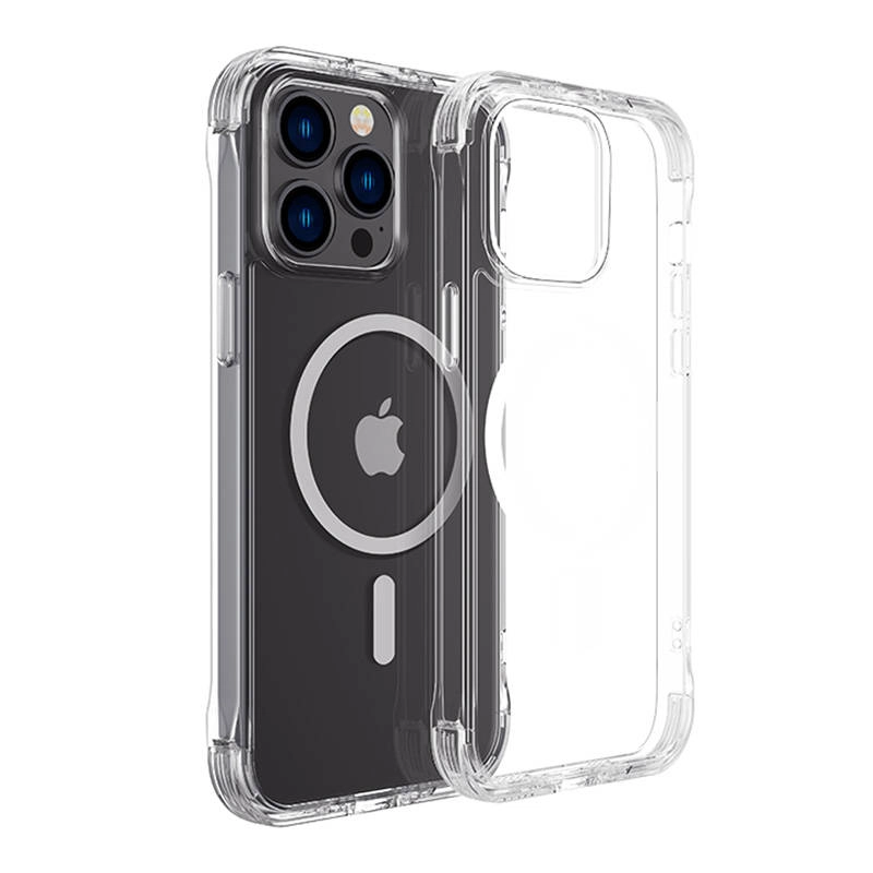 E-shop Púzdro Joyroom Magnetic Defender s MagSafe, iPhone 14 Plus, čiré