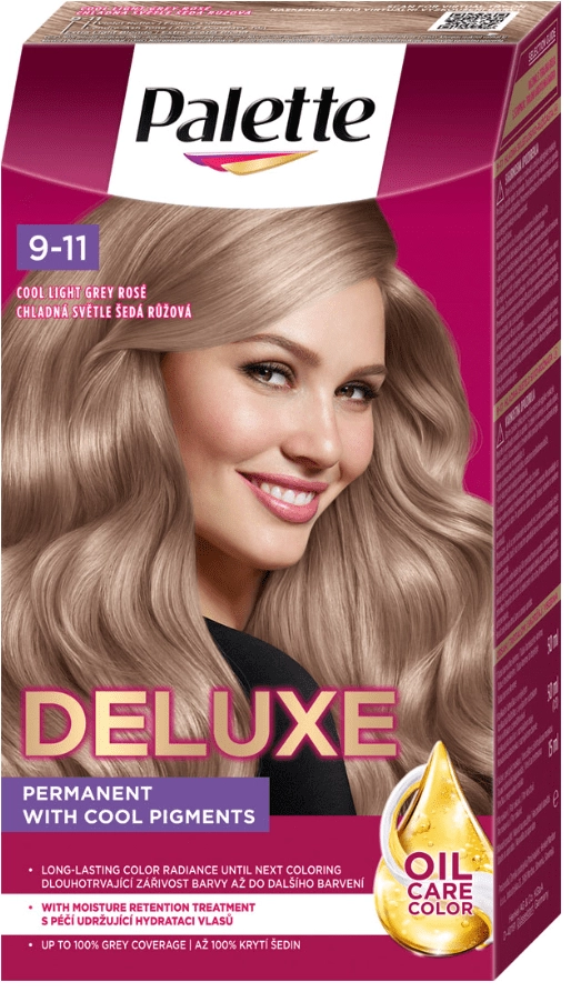 E-shop Schwarzkopf Palette Deluxe 9-11 chladná svetlo šedá ružová