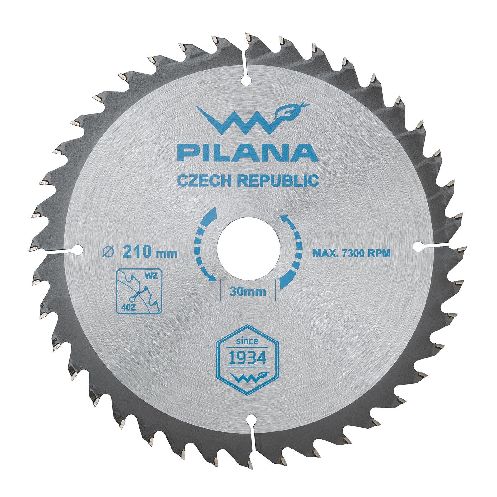 E-shop Pílový kotúč PILANA SK 5255 WZ 210 mm, 40 zubov