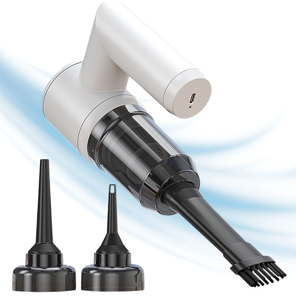 Akumulátorový ručný vysávač a fúkač 2v1 s USB‑C a filtrom