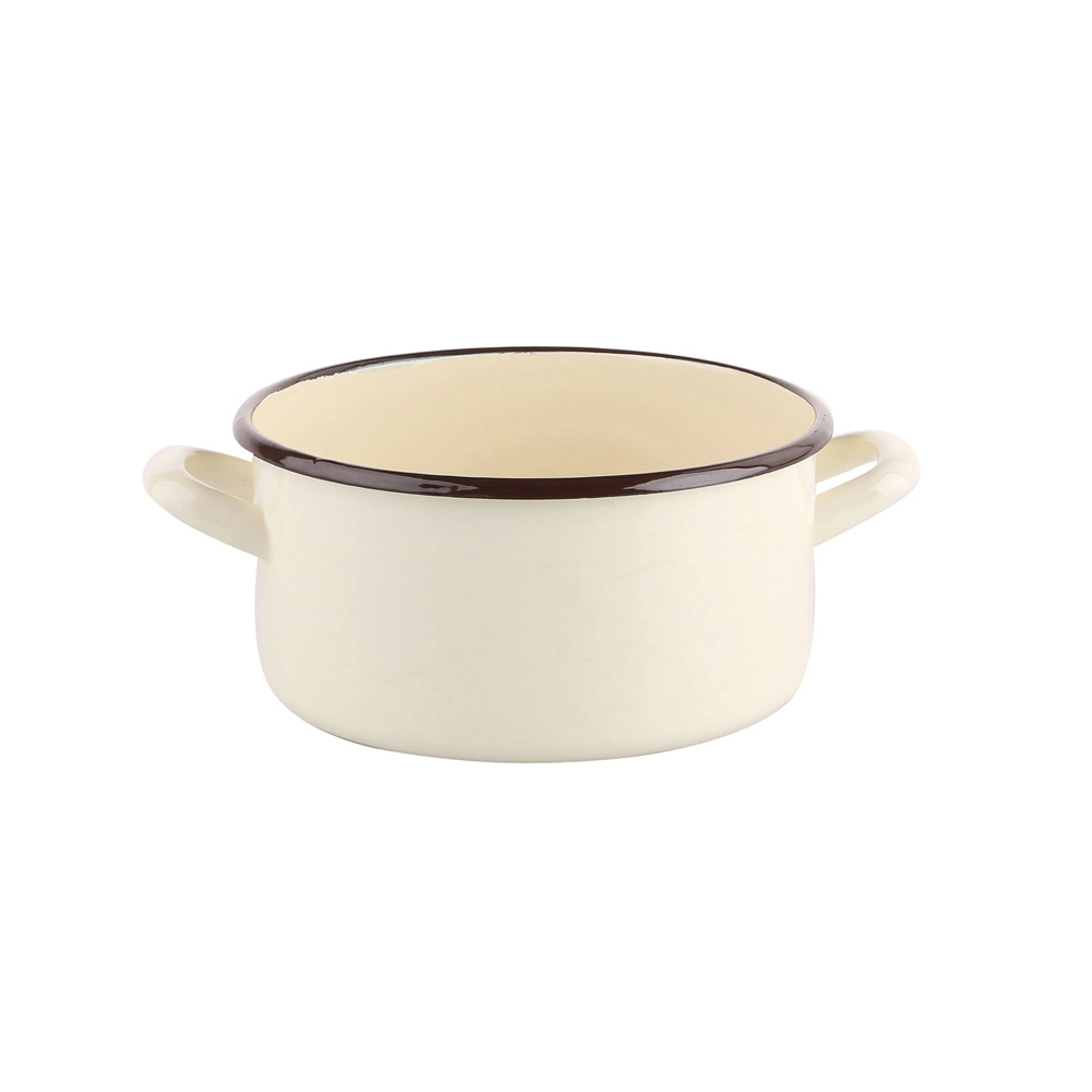 E-shop Smaltovaný rendlík Silesia 1,45 l, 16 cm, krémový