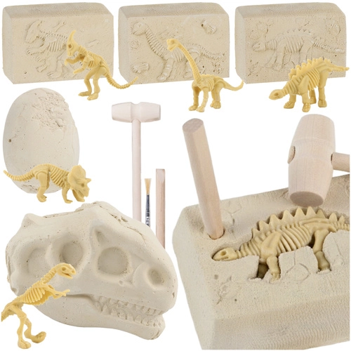 E-shop Dinosaurie vykopávky 5v1 Kruzzel – vzdelávacia paleontologická sada pre deti