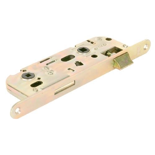 E-shop Zadlabávací medzibytový zámok WC 90/60 pravolevý, biely zinok