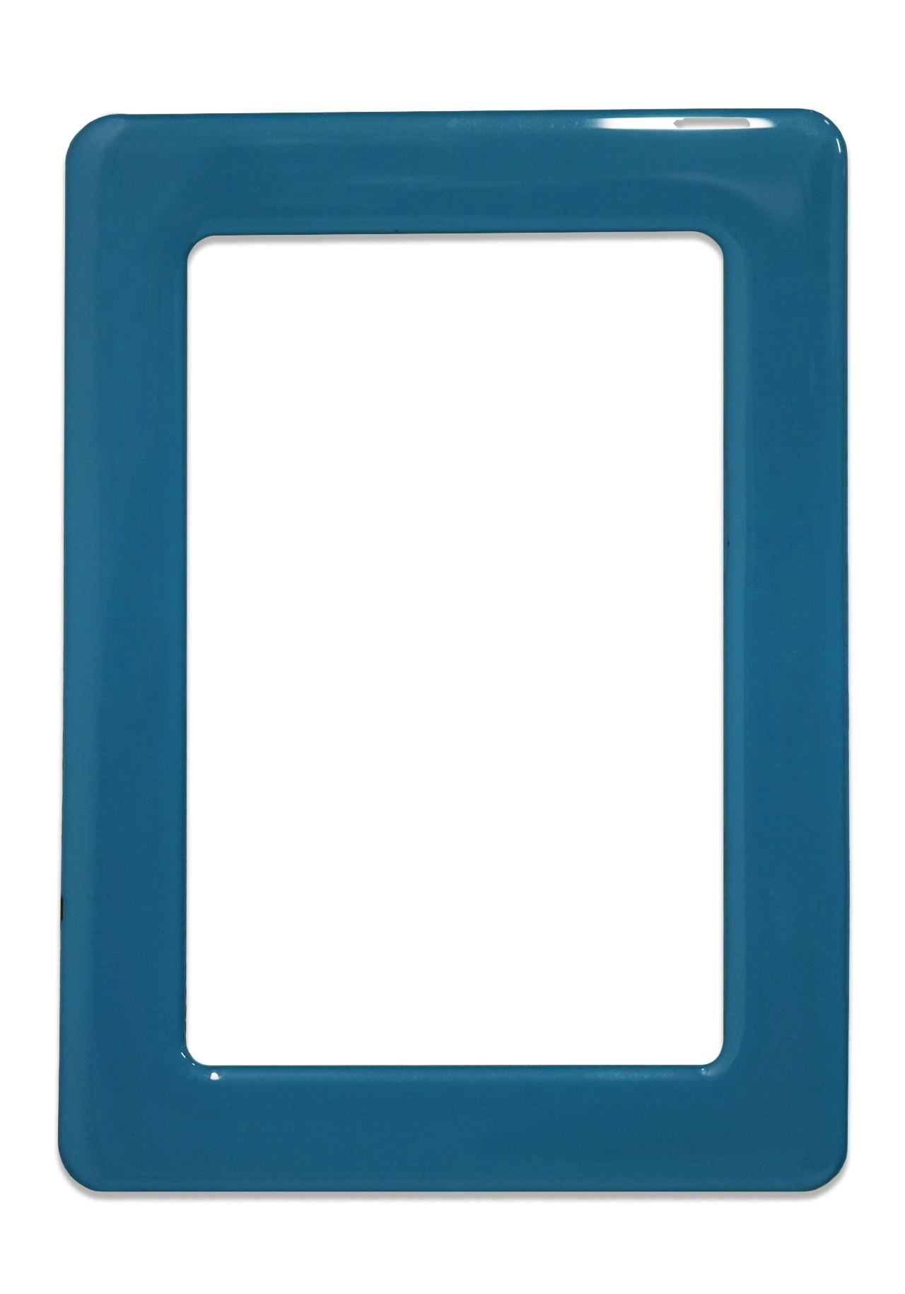 E-shop Magnetický samolepiaci rámček veľkosti 13,0 × 8,1 cm – tyrkysový