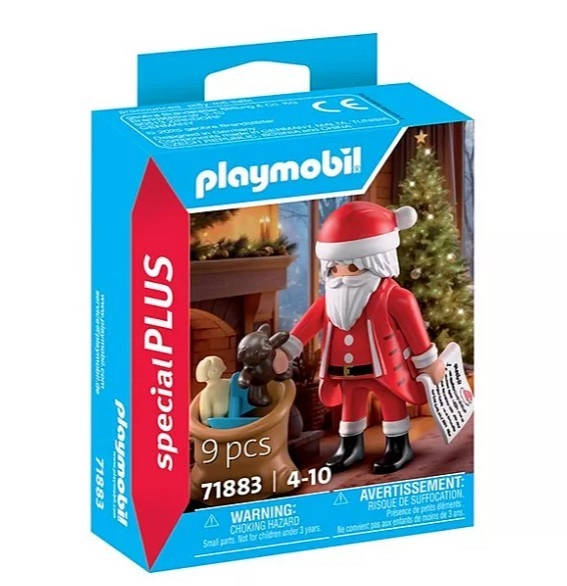 Figúrka PLAYMOBIL Santa s vianočným zoznamom prianí