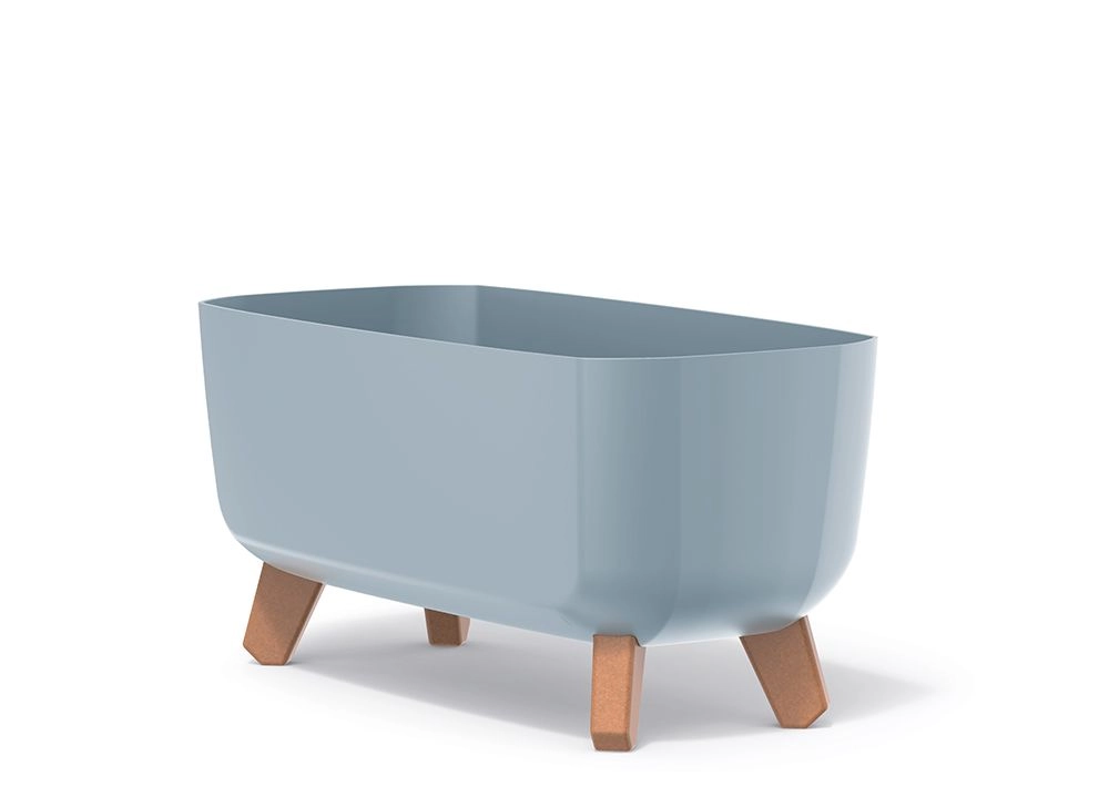 E-shop PROSPERPLAST Kvetináč GRACIA CASE 39cm svetlo sivý