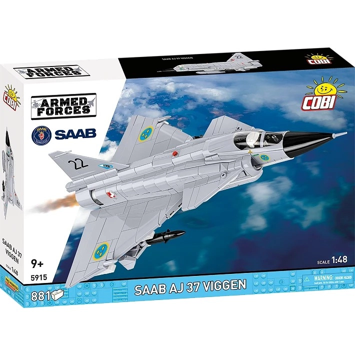E-shop Cobi 5915 Armed Forces SAAB AJ37 VIGGEN, 1:48, 881 k