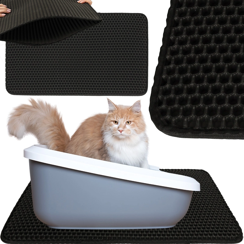 E-shop KIK KX4764 Vodeodolná dvojvrstvová podložka pod mačacie záchodík 40 x 60 cm