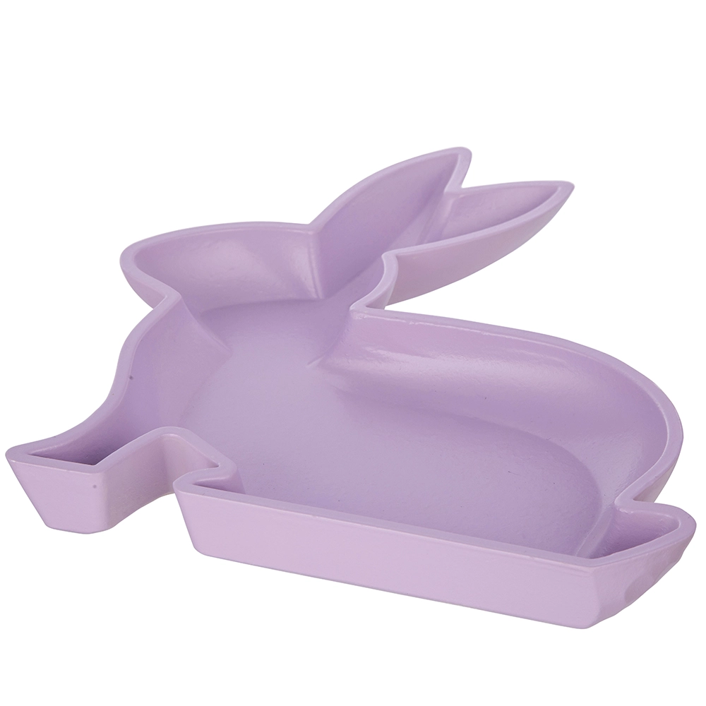 E-shop Ozdobná tácka z MDF, fialová 23 × 29,5 cm