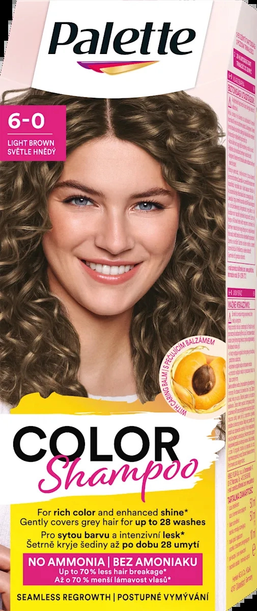 E-shop Schwarzkopf Palette Color Shampoo 231 svetlo hnedý