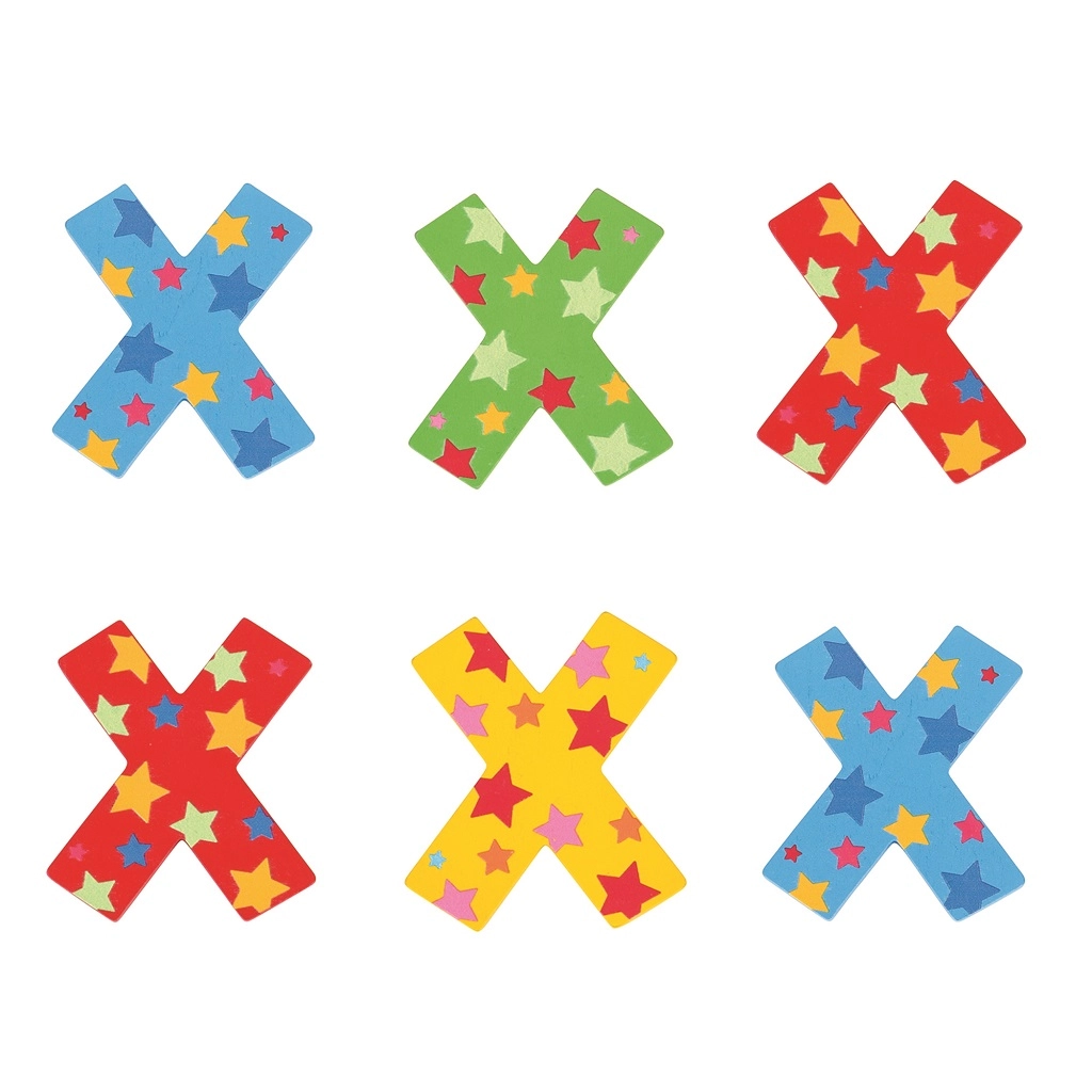 E-shop Bigjigs Toys hviezdičkové písmenko X